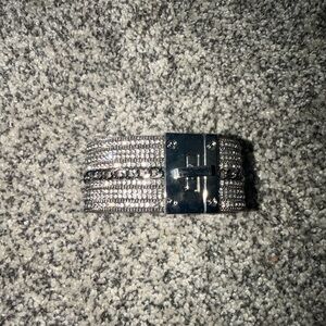 Silver Rhinestone Bracelet